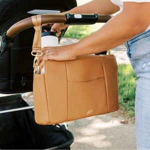 BNWT Freshly Picked Stroller Caddy- Butterscotch